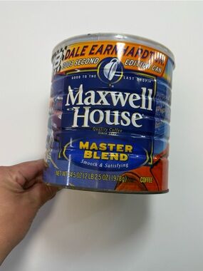 Vintage Maxwell House coffee can 2003 Dale  Earnhardt Jr.
